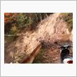 峠道が……途中で消えている… ...
