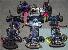 うちのツインサーボな試作機の山・・・。
