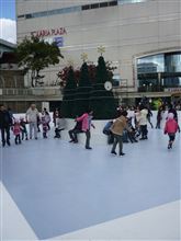 四半世紀ぶりの天神のスケートリンク（＾＾