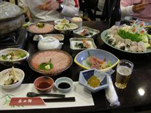 今日は河豚を