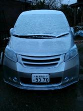 雪が～