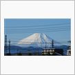 今朝の富士山