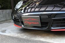 cayファクトリーナンバーステー装着