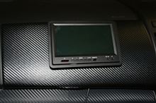 助手席モニター付いた付いた！（＾▽＾笑）