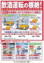 減らない飲酒運転 減らない飲酒運転