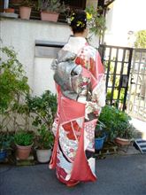 成人式？フライングです。（*^_^*）