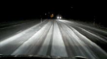 【車載動画】軽が雪道登り坂を高回転を駆使して登るだけの動画