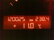 120,000km越え