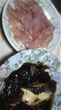 アイナメの刺身とナメタガレイの煮付け