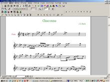 ＢＷＶ１００４　フルート版楽譜完成