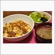 麻婆丼♪