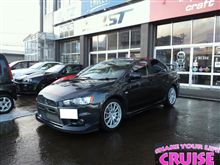 ☆　ＣＲＵＩＳＥ Ｈ様のＥｖｏⅩ車高をＵＰ　☆
