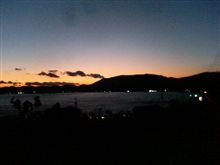 とある場所からの夕景