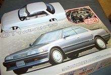 1/24アオシマのGX81マークII前期型（ほんのちょっと作りかけw）です♪
