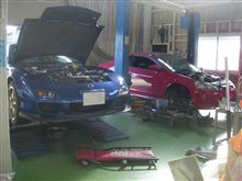 アスリートさん家でオイル交換