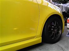 新型スイフたん、車高ぺたぺたになったよ。