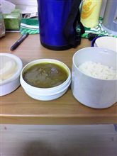 カレー食べれました！