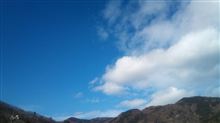 那須塩原方面の青空