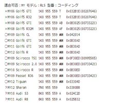 間欠ワイパー化、現在の適合状況