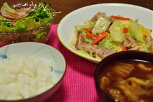 肉野菜炒め！
