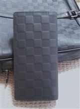 新規導入（ダミエ革長財布）