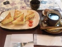 今日はホットサンド～