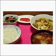 ひき肉とキャベツの煮物！