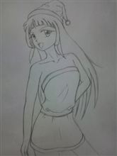 描いたのは昨日なんです