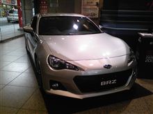 スバル　BRZ　　見てきました