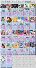 冬ｱﾆﾒ（来年1月放送）注目度ﾍﾞｽﾄ10＆春ｱﾆﾒ（来年4月放送）一覧