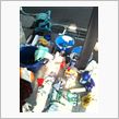 洗車道具持参