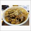 きのこペペロンチーノ牛丼
