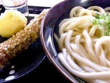 遅めの昼うどん
