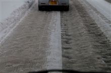 道路が洗濯板