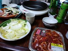 昨日の夜には・・・・ちょっと贅沢。