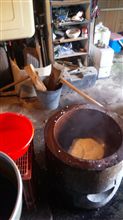いつも大晦日は餅つき、その後香川へ出発