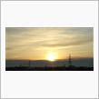 The sunrise on ...
