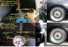 ブレーキ修理中。