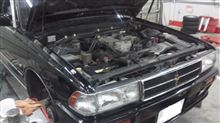 Ｙ３１グランツの車検入庫