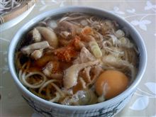 最近は蕎麦派