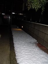 今朝は雪かきから・・・？