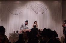 結婚式なう。