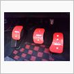 Sparco　ABCペダル　fast / rossa