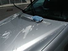 比較的に　洗車日和でした。！！。