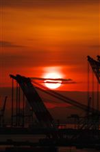 朝日と夕日 朝日と夕日