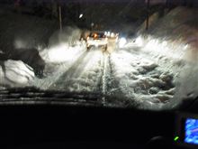 凸凹圧雪路