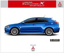 Mitsubishi Lancer Evolution X Sportback !?　カタログ 表紙風 ・・・・