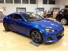 スバル　ＢＲＺを見てきました。