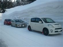 妙高雪壁ツアー