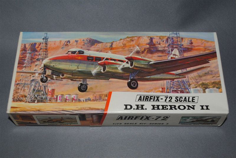 旧エアフィックス、1/72、デ・ハビランド DH.114 ヘロン、｜覆面